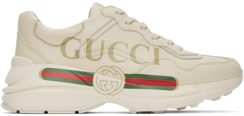 GUCCI Off-White Rhyton Sneakers